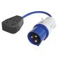 Fly Lead 240V 3-Pin Plug to 240V 3-Pin Socket & 35cm Lead FPPFLYLEAD