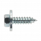 Acme Screw with Captive Washer #12 x 3/4" Zinc Pack of 100 ASW12