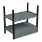 Modular Racking Base unit 2 Shelves 580mm APMRB1