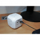 Extension Cable Cube 1.4m 4 x 230V & 2 x USB Sockets - White EL144USB