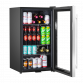 Baridi Under Counter Wine/Drink/Beverage Cooler/Fridge, Built-In Thermostat, Energy Class E, 85 Litre - Stainless Steel DH31