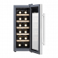 Baridi 12 Bottle Wine Cooler with Digital Touch Screen Controls & LED Light, Stainless Steel DH74