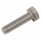 Stainless Steel Hex Head Set Screw DIN 933 - M10 X 40 A2 - Pack of 25 S1040