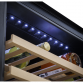 Baridi 57 Bottle Dual Zone Wine Fridge & Cooler 60cm DH118
