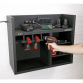 Power Tool Storage Rack 760mm with Power Strip AP30SRBE