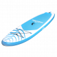 Dellonda Inflatable Stand Up Paddle Board 10'6" - Blue/White DL152