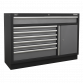 Superline PRO® 3.24m Storage System - Pressed Wood Worktop APMSSTACK13W