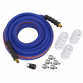 Extra-Heavy-Duty High Flow Air Hose Kit with Couplings 15m x 13mm AHK05