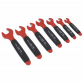 Insulated Open-End Spanner Set 7pc VDE Approved AK63171