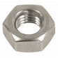 Stainless Steel Nut DIN 934 - M10 A2 - Pack of 50 SSN10