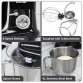 Baridi 1500W Stand Mixer with Accessories 6L - Black DH173