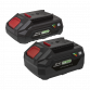 Power Tool Battery Pack 20V 2Ah & 4Ah Kit for SV20 Series BK24