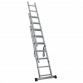 Aluminium Extension Combination Ladder 3x7 EN 131 ACL307
