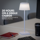 Dellonda Rechargeable Table Lamp for Home Office Restaurant RGB Colours DH213