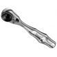 8001 A Zyklop Mini Bit Ratchet 1/4in Hex Drive, with 1/4in Square adaptor WER073230