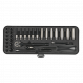 Socket Set 32pc 1/4"Sq Drive 6pt WallDrive® Metric Black Series AK7970