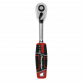 Ratchet Wrench 1/4"Sq Drive Flip Reverse AK8934
