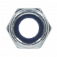 Nylon Locknut M10 Zinc Pack of 100 NLN10