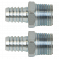 Screwed Tailpiece Male 1/2"BSPT - 1/2" Hose - Pack of 2 AC99