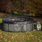 Dellonda 4-6 Person Inflatable Hot Tub Spa with Smart Pump - Rattan Effect DL91