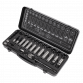 Socket Set 34pc 3/8"Sq Drive WallDrive® Metric Black Series AK7971