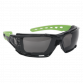 Safety Spectacles with EVA Foam Lining - Anti-Glare Lens SSP69