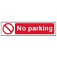No Parking - PVC 200 x 50mm SCA5056