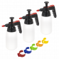 Premium Pressure Solvent Sprayers 1L & Colour-Coded Caps Combo SCSGCOMBO