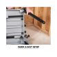 Chop Saw Stand with Universal Fittings EVLSAWSTAND