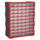 Cabinet Box 60 Drawer - Red/Black APDC60R