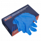 Premium Powder-Free Disposable Nitrile Gloves Extra-Large Pack of 100 SSP55XL