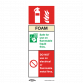 Safe Conditions Safety Sign - Foam Fire Extinguisher - Rigid Plastic SS30P1