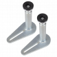 2pc Lifting Platform Adjustable Small Saddle Adaptor EVBT10