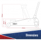 Viking Low Profile Long Reach Trolley Jack 2 Tonne with Rocket Lift 2100TB