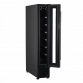 Baridi 7 Bottle 15cm Slim Wine Cooler with Digital Touch Screen Controls, Black DH76