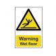 Warning Wet Floor - PVC 200 x 300mm SCA1107