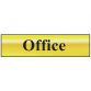 Office - Polished Brass Effect 200 x 50mm SCA6010