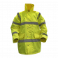 Hi-Vis Yellow Motorway Jacket with Quilted Lining - XX-Large 806XXL