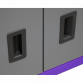 Topchest, Mid-Box & Rollcab 9 Drawer Stack - Purple AP2200BBCPSTACK