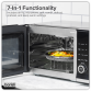 Baridi 7-in-1 Air Fryer Microwave & Grill, 28L Capacity - Black DH277