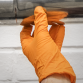 Orange Diamond Grip Extra-Thick Nitrile Powder-Free Gloves X-Large - Pack of 50 SSP56XL