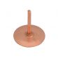 Copper Disc Rivets 20 x 20 x 1.5mm (Bag 100) FORDISCRIVC