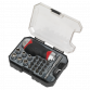 Fine Tooth Ratchet Screwdriver Socket & Bit Set 24pc Stubby AK64906