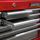 Topchest 9 Drawer with Ball-Bearing Slides - Red/Grey AP22509BB