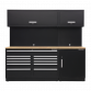 Premier 2.3m Storage System - Oak Worktop APMSCOMBO4W