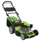 Dellonda Self-Propelled Petrol Lawnmower Grass Cutter with Height Adjustment & Grass Bag 149cc 18"/46cm 4-Stroke Engine DG101