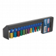 Multi-Coloured Socket Set 12pc 1/4"Sq Drive 6pt WallDrive® Metric AK282