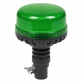Warning Beacon SMD LED 12/24V Flexible Spigot Fixing - Green WB955LEDG