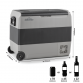 Dellonda 60L Portable Dual Zone Compressor Car Camping Fridge/Freezer 12/24V DL15