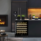 Baridi 54 Bottle Wine Cellar Fridge with Digital Touch Screen Controls, Black DH78